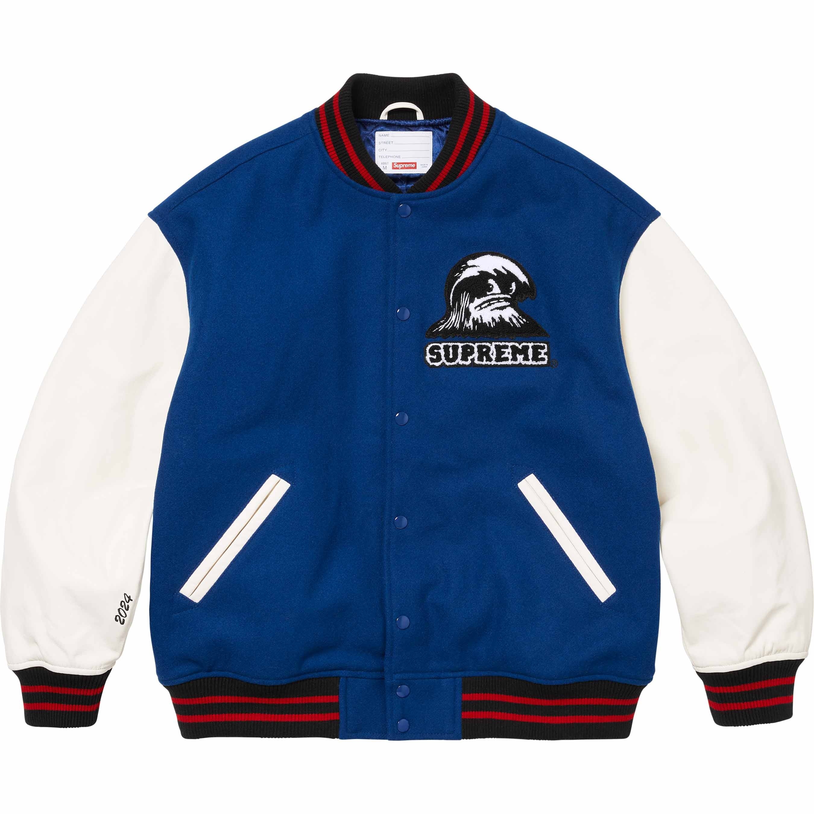 Wave Varsity Jacket view 12